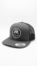 Joe Hack Golf Hat – Charcoal/Black (Snapback)
