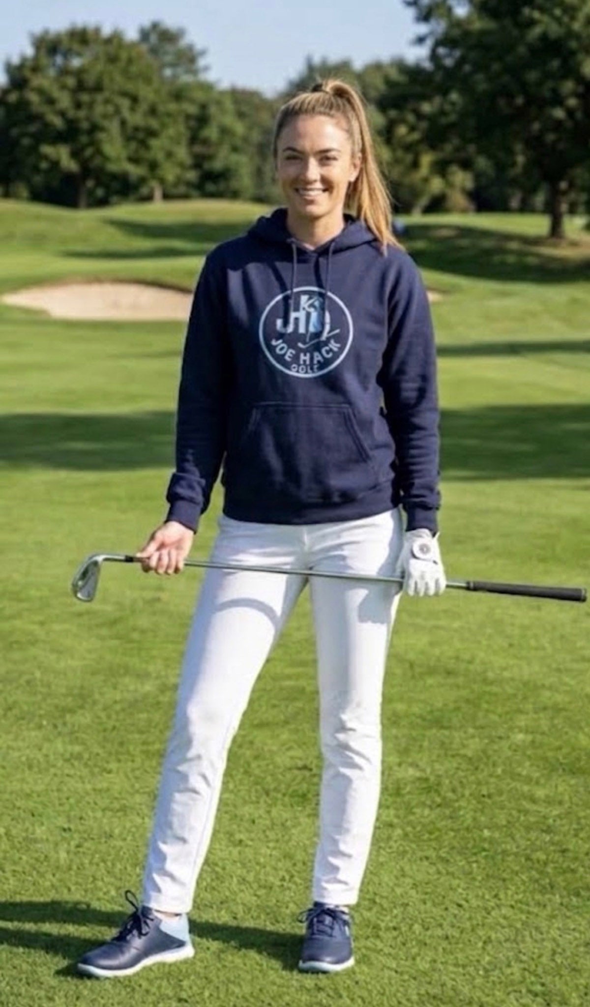 The JH Everyday Hoodie - Navy/OG Baby Blue