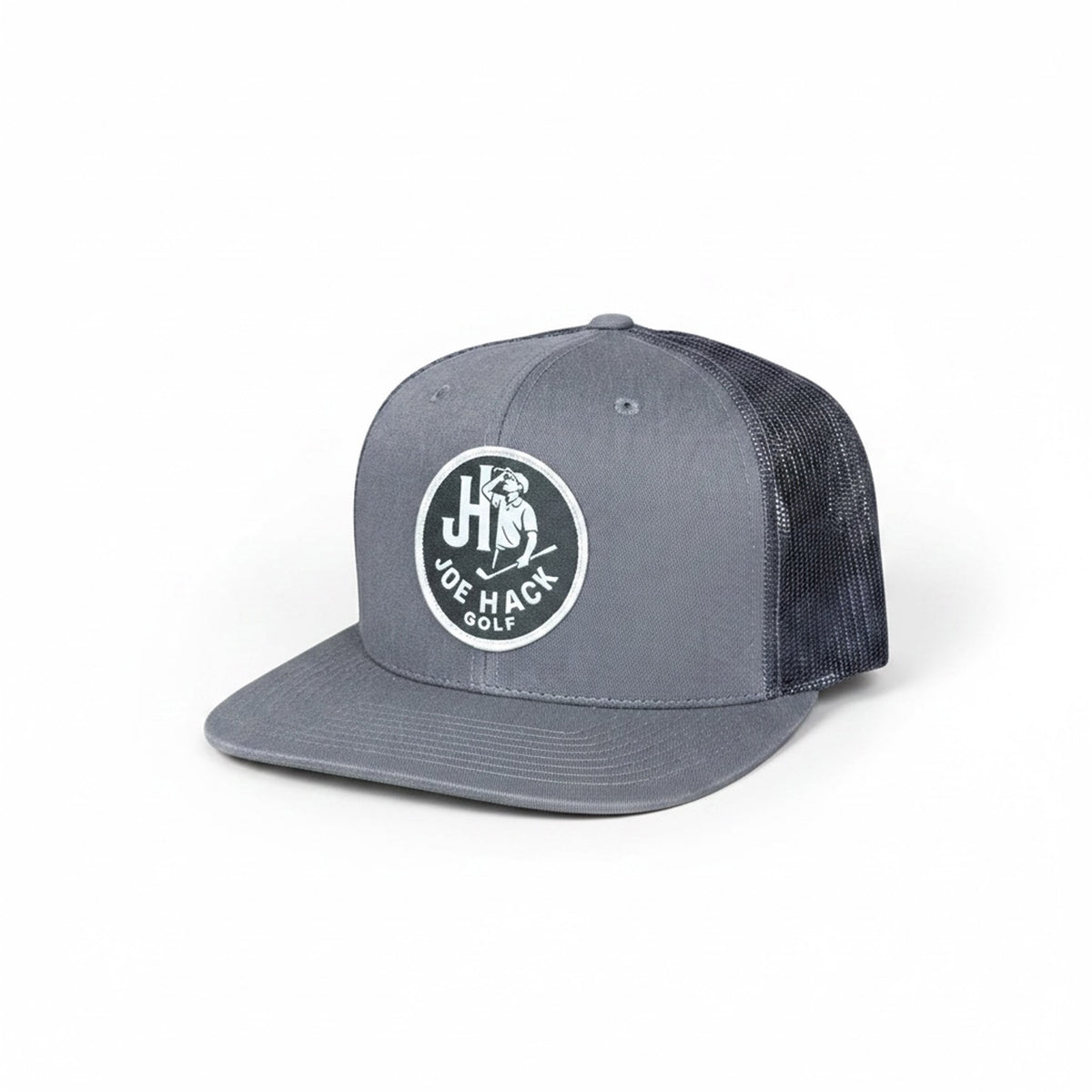 The JH Classic Flat Brim – Charcoal/Black