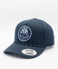 Joe Hack Golf Hat – Navy Rope Hat (Snapback)