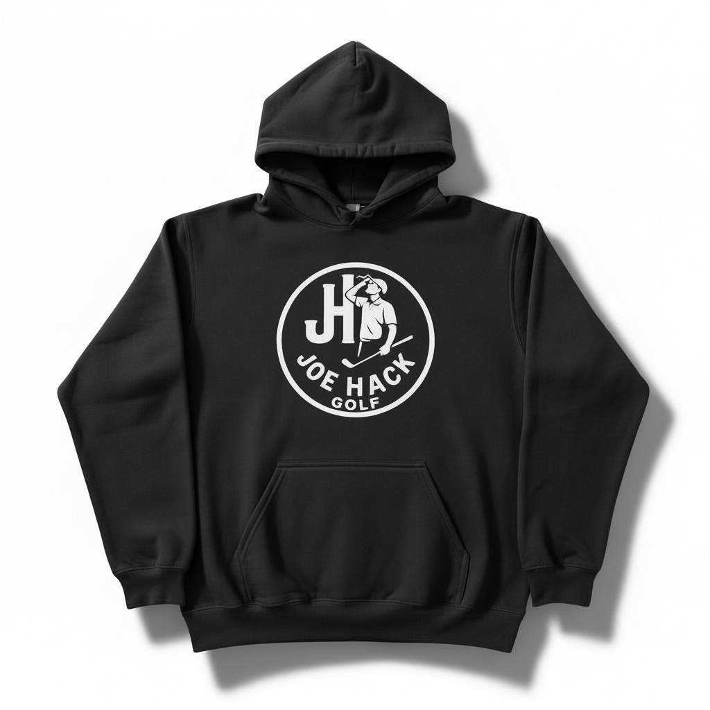 The JH Everyday Hoodie - Black/White